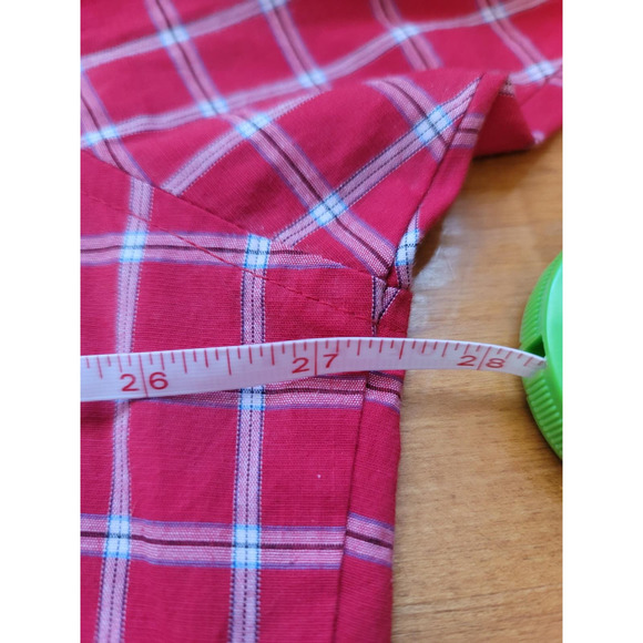 Wrangler Red and White Pearl Snap Short Sleeve XXL MWR 247M - Picture 4 of 5